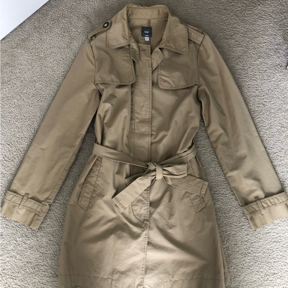 Classic Tan Trench Coat